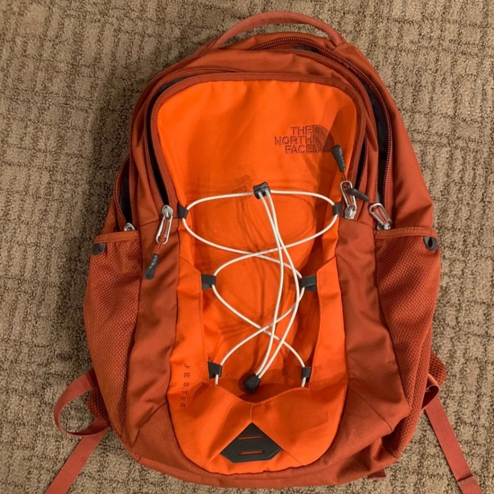 North Face Jester Orange Backpack
